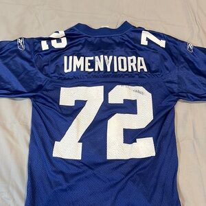 New York Giants #72 Legend Osi Umenyiora Jersey
